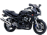 1998 Black Yamaha Fazer.